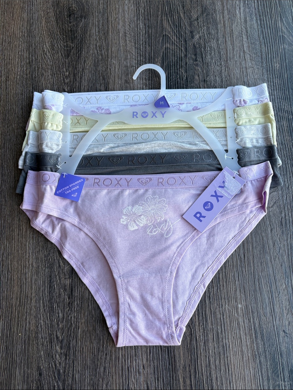 NWT Roxy 5-Pack Bikini Underwear